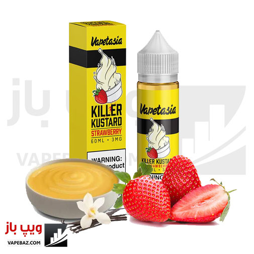 ایجوس با طعم کاستارد  و توت فرنگی - Killer Kustard Strawberry